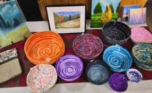 Baskets, Art, Music, and more!